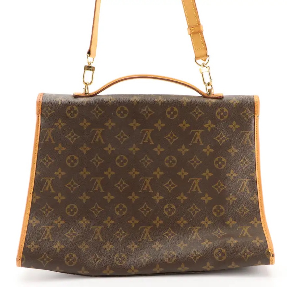 Louis Vuitton Beverly Briefcase GM Bag in Monogram Canvas and Leather & Dustbag - Picture 3 of 11